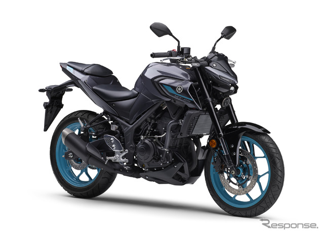 ヤマハ MT-25 ABS 2024年モデル(ダークブルーイッシュグレーメタリック8)
