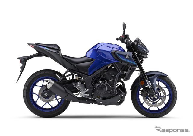 ヤマハ MT-25 ABS 2024年モデル(ディープパープリッシュブルーメタリックC)
