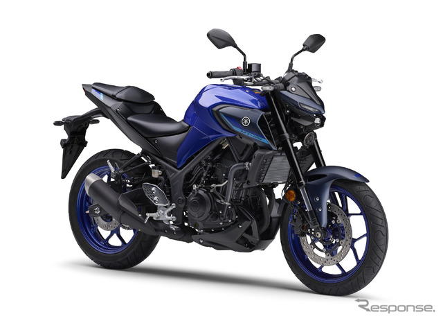 ヤマハ MT-25 ABS 2024年モデル(ディープパープリッシュブルーメタリックC)