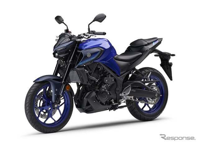 ヤマハ MT-25 ABS 2024年モデル(ディープパープリッシュブルーメタリックC)