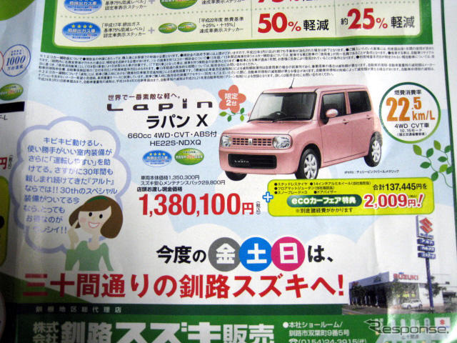 【週末の値引き情報】このプライスでこの新車を購入できる!!