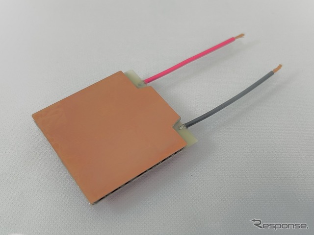 新開発のペルチェモジュール
