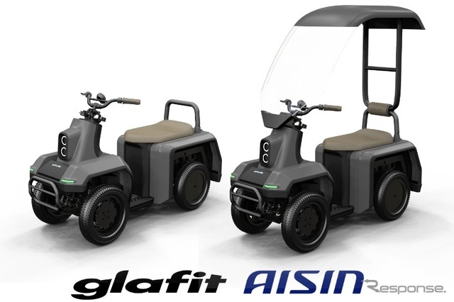グラフィット四輪型特定小型原動機付自転車プロトタイプ