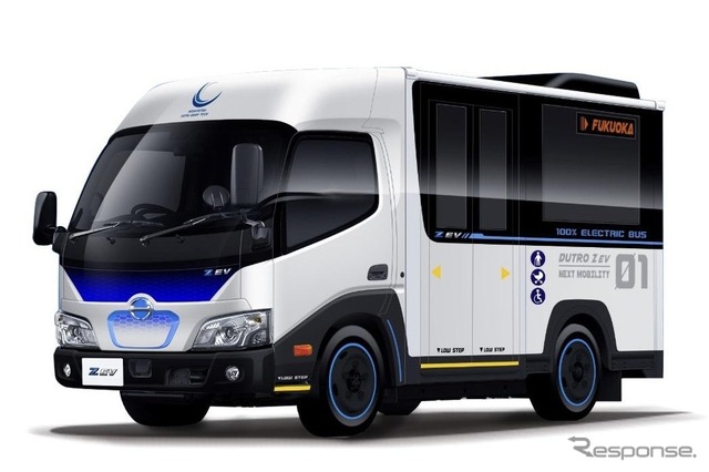 新技術搭載車展示:日野 N-MOBI