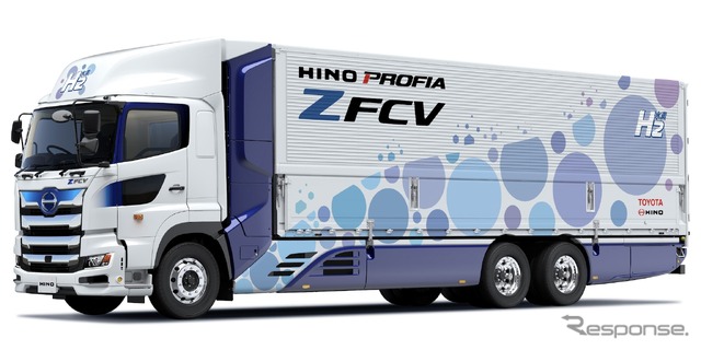 新技術搭載車展示:日野プロフィア Z FCV