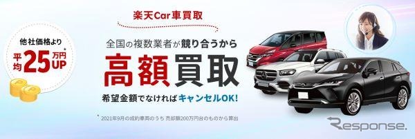 楽天Car買取LP画像