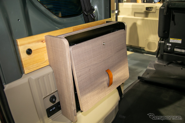 ホンダは新型EV『N-VAN e:』のアウトドアカスタム「e: FUN」を展示…東京アウトドアショー2024