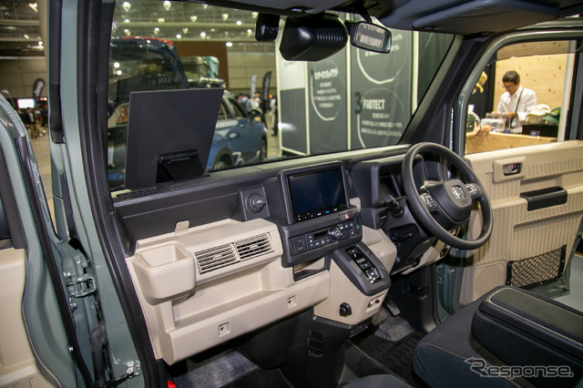 ホンダは新型EV『N-VAN e:』のアウトドアカスタム「e: FUN」を展示…東京アウトドアショー2024