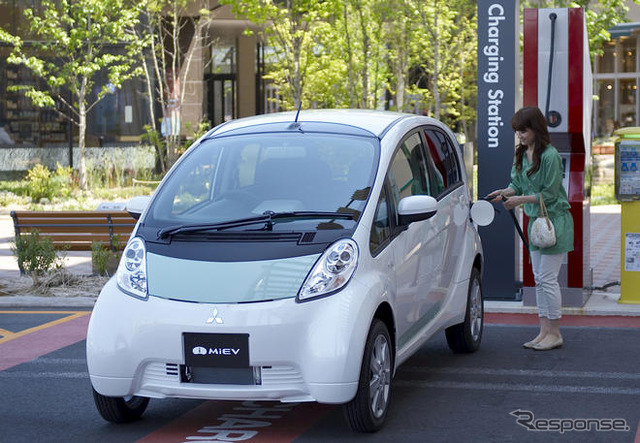 【三菱 i-MiEV 発表】量産型の電気自動車を市場投入