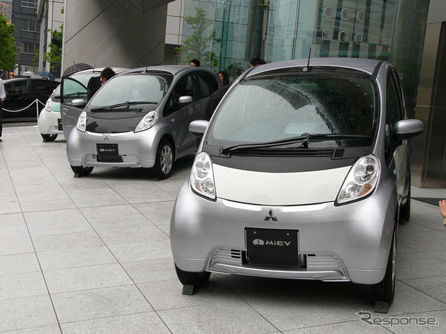 【三菱 i-MiEV 発表】7月から個人ユーザーの受注も