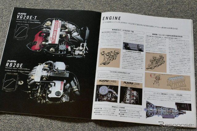 日産ローレル(5代目・C32型)当時のカタログ