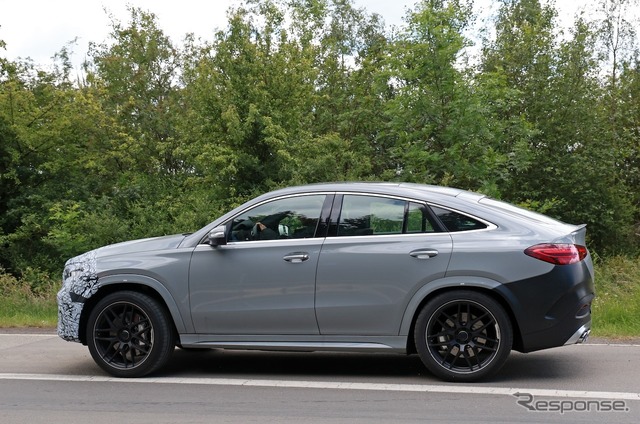 メルセデス AMG GLE 53クーペ 改良新型 プロトタイプ(スクープ写真)