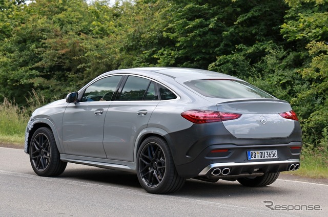 メルセデス AMG GLE 53クーペ 改良新型 プロトタイプ(スクープ写真)