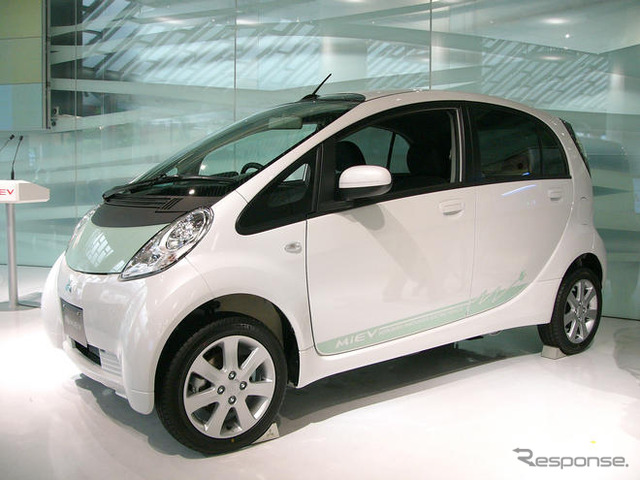 【三菱 i-MiEV 発表】益子社長、20年に電気駆動車を2割に