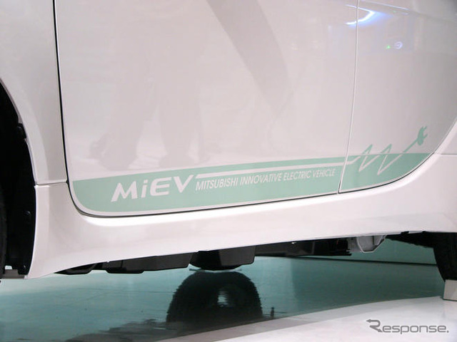 【三菱 i-MiEV 発表】リース価格は月額6万円程度に