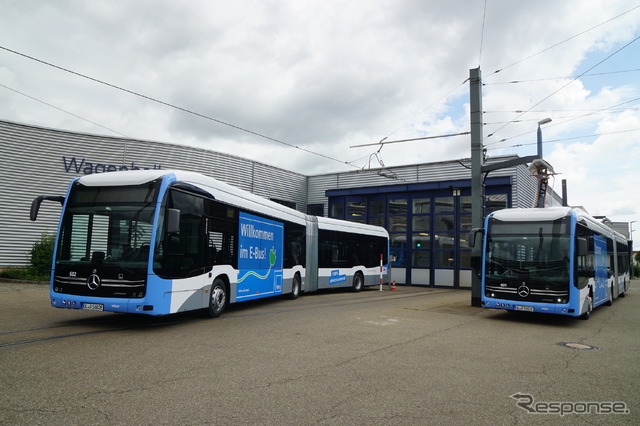 メルセデスベンツの新型電動バス『eCitaro G』