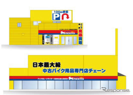 アップガレージライダーズ、東村山富士見町店がオープン