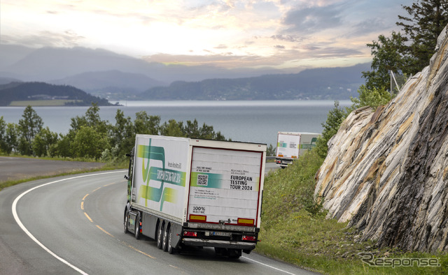 メルセデスベンツeActros 600のプロトタイプ