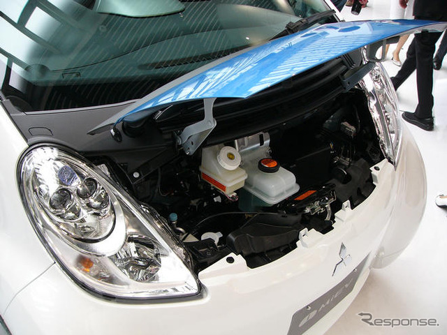 【三菱 i-MiEV 発表】写真蔵…ついに登場、量産型EV