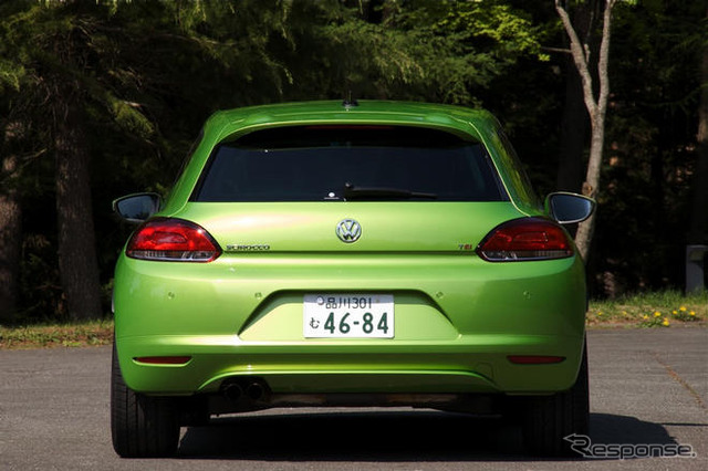 【VW シロッコ 日本発表】実用的なパッケージング