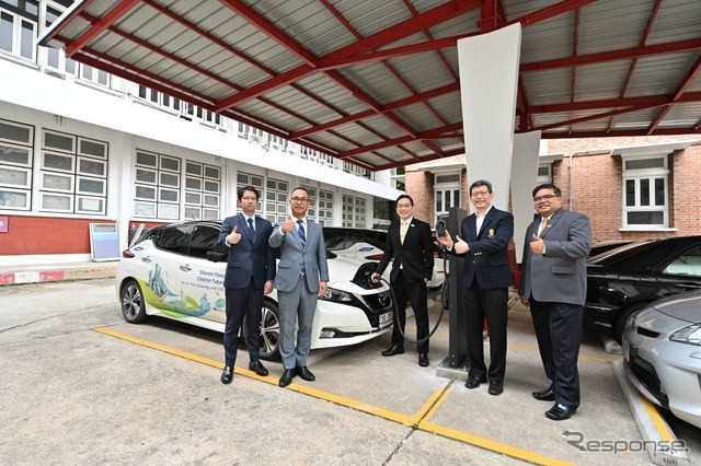 日産『リーフ』を活用した「V2G」プロジェクトをタイで開始