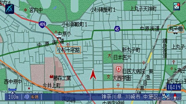 【パイオニア『Air Navi』離陸】大容量メディアを使わず、日本全国をフルカバー