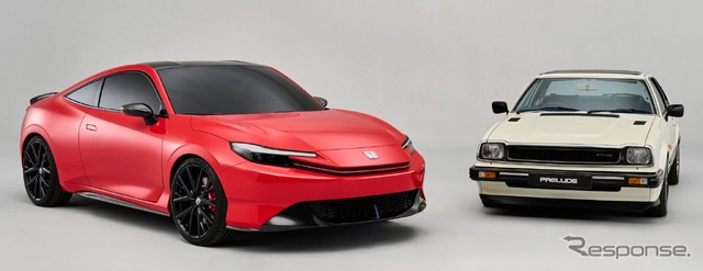 ホンダ・プレリュード・コンセプトと初代プレリュード