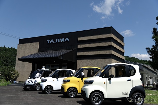 新型 EV 原付ミニカー「TAJIMA T-mini」