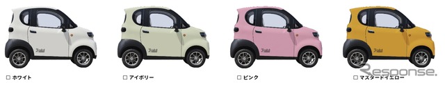 新型 EV 原付ミニカー「TAJIMA T-mini」