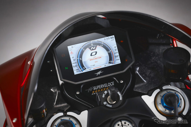 MVアグスタの新型スーパースポーツ「スーパーヴェローチェ1000・セリエ・オロ」