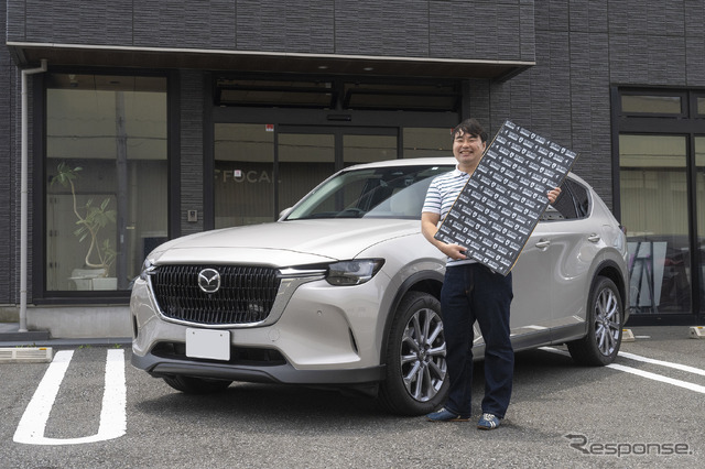 マツダ CX-60 ロードノイズ対策『調音施工』