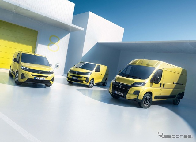 最新のADASが搭載されるオペルの商用EV