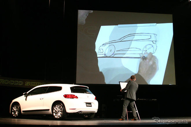 【VW シロッコ 日本発表】デザインテーマは「マッシブさ」