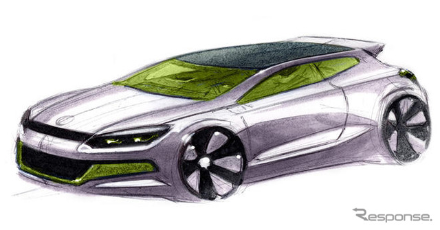 【VW シロッコ 日本発表】デザインテーマは「マッシブさ」