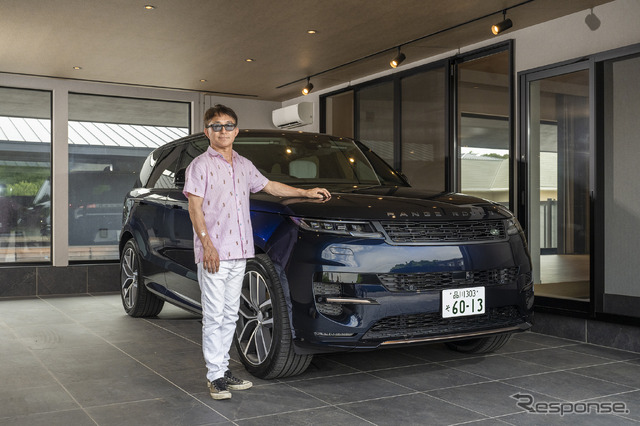 レンジローバー スポーツ オートバイオグラフィー P550e