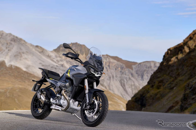 モトグッツィ、新型アドベンチャーバイク「ステルビオ」発表