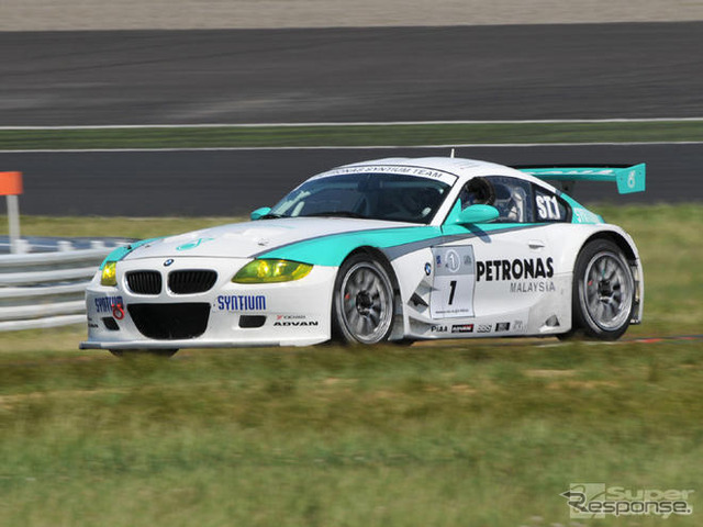 【スーパー耐久 第3戦】決勝…1号車BMW Z4Mクーペのひとり勝ち