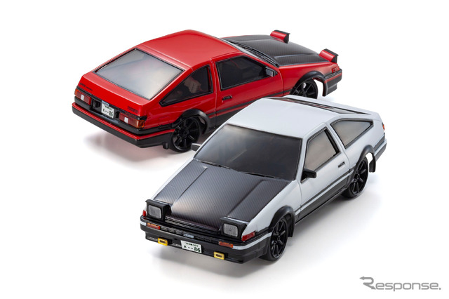 京商から『スプリンタートレノ・AE86』をモチーフにしたトイラジ「ファーストミニッツ」発売