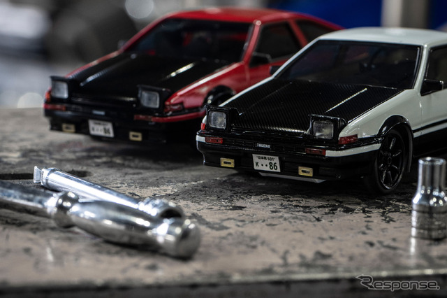 京商から『スプリンタートレノ・AE86』をモチーフにしたトイラジ「ファーストミニッツ」発売