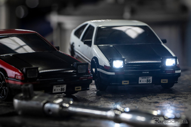 京商から『スプリンタートレノ・AE86』をモチーフにしたトイラジ「ファーストミニッツ」発売