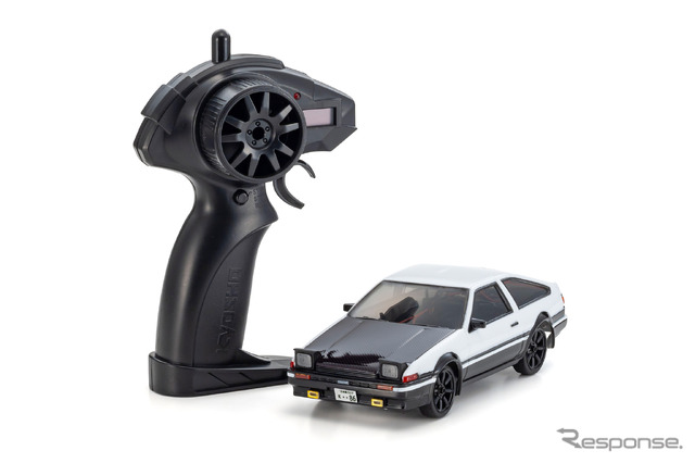 京商から『スプリンタートレノ・AE86』をモチーフにしたトイラジ「ファーストミニッツ」発売