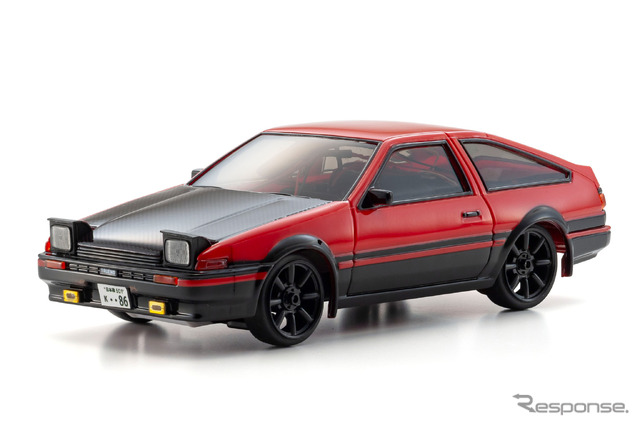 京商から『スプリンタートレノ・AE86』をモチーフにしたトイラジ「ファーストミニッツ」発売