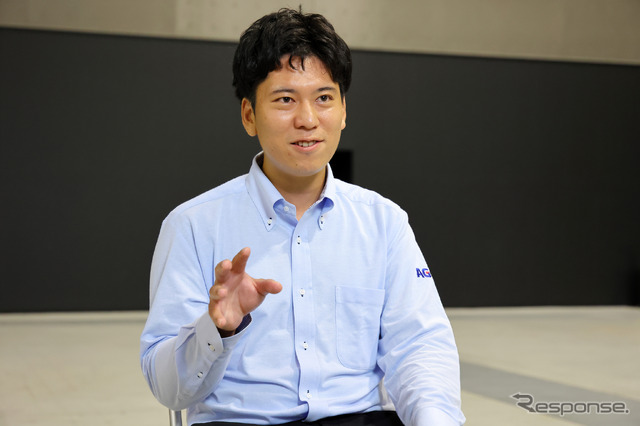 AGC オートモーティブカンパニー モビリティ事業本部 車載ガラス事業部 技術統括部 新商品開発グループの藤江陽平氏