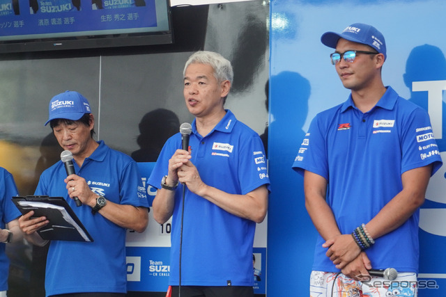 チームスズキCNチャレンジ プロジェクトリーダー兼チームディレクターの佐原伸一氏