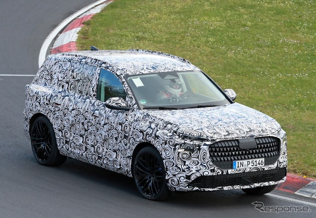アウディ Q7 次期型のプロトタイプ
