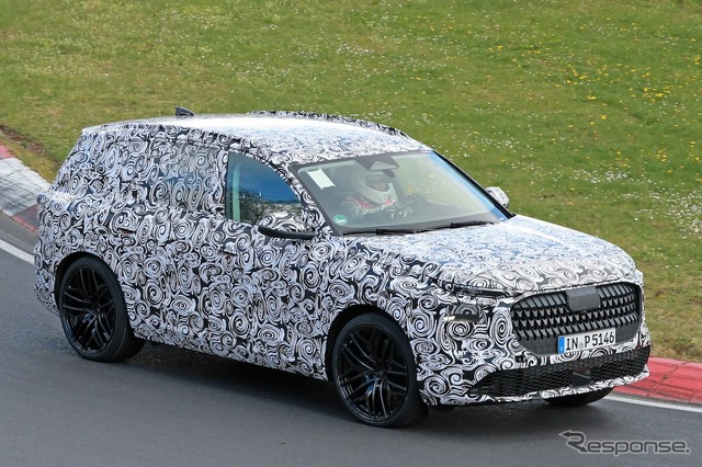 アウディ Q7 次期型のプロトタイプ