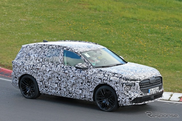 アウディ Q7 次期型のプロトタイプ