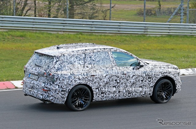 アウディ Q7 次期型のプロトタイプ
