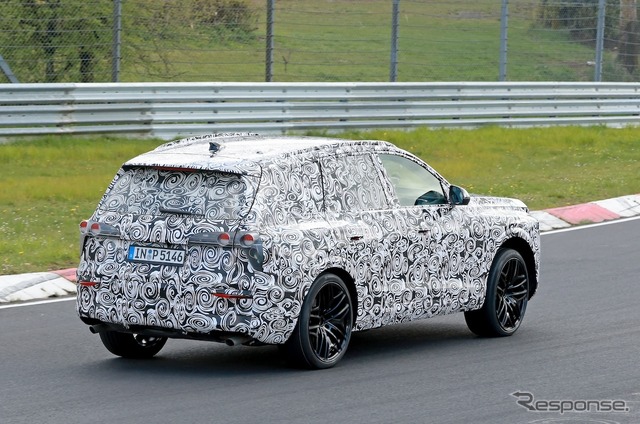 アウディ Q7 次期型のプロトタイプ