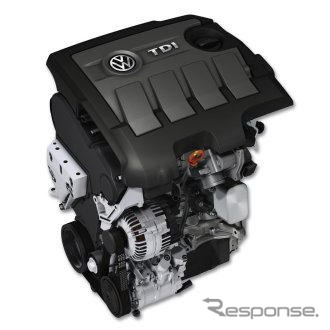 VW ゴルフ に新型ディーゼル投入